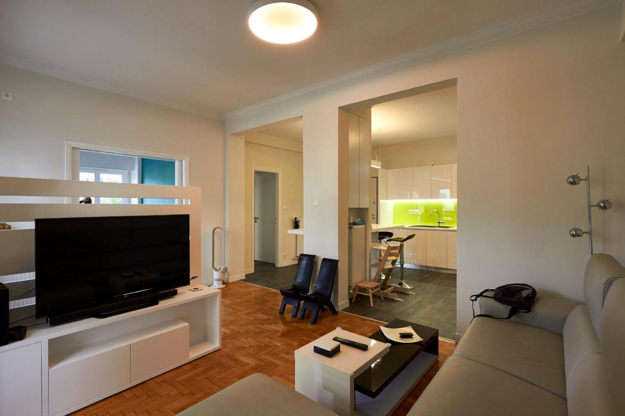 Fully Renovated, Family-Friendly Apartment, Next To A Huge Green Park, In Athens Center Εξωτερικό φωτογραφία
